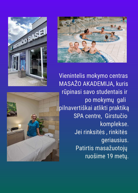 Nugaros masažas RELAX 80 eur