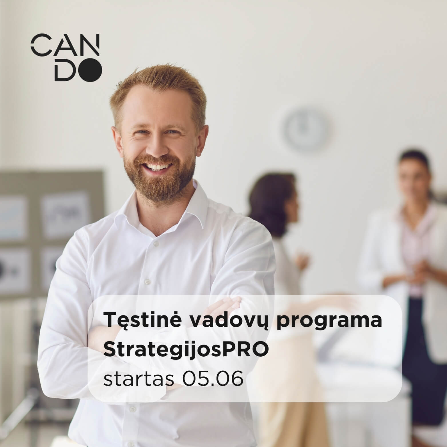 Tęstinė vadovų programa StrategijosPRO logo