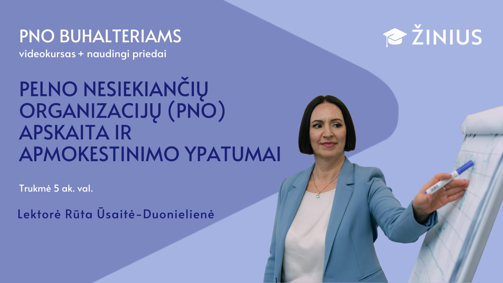 Pelno nesiekiančių organizacijų (PNO) apskaita ir apmokestinimo ypatumai logo