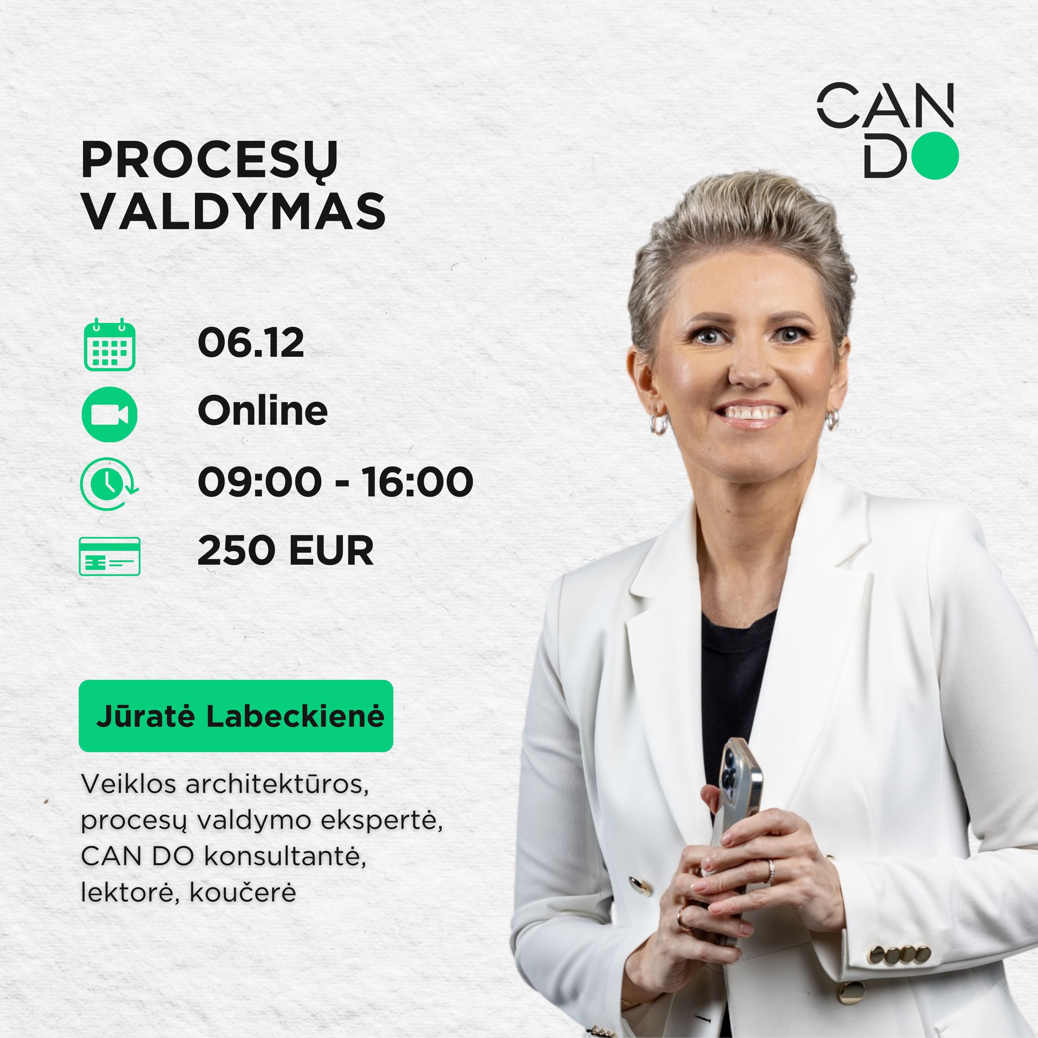PROCESŲ VALDYMAS logo