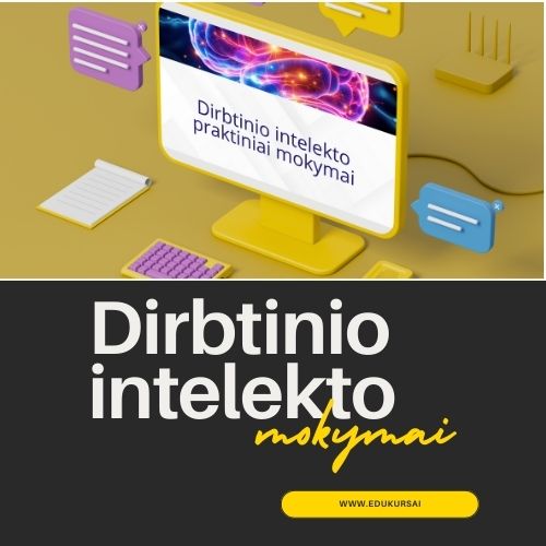 Dirbtinio intelekto mokymai mokytojams