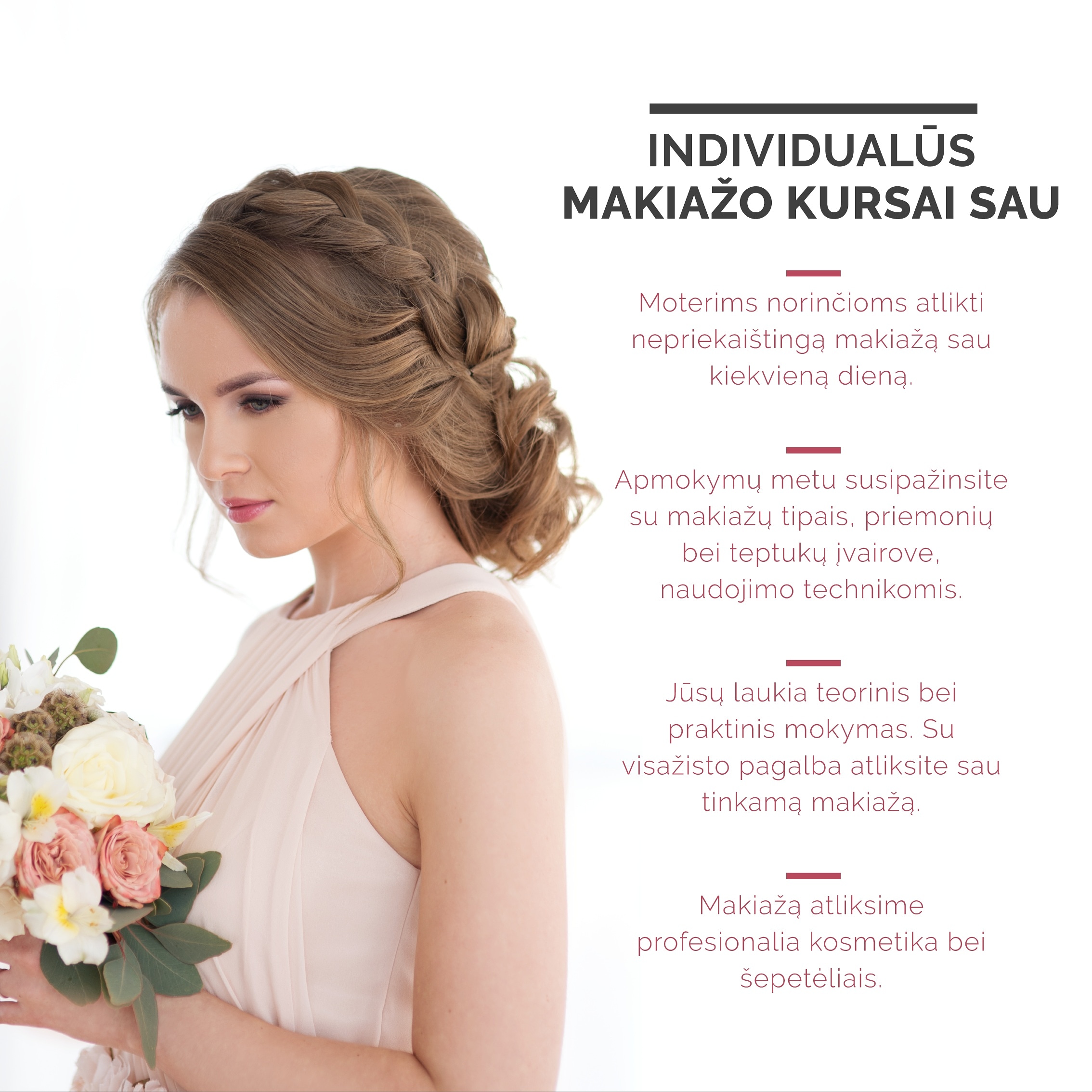 MOKYMAI "Makiažas sau" logo